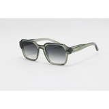 Prada - 328 - Green Grey Gradient - Acetate - Square - Sunglasses