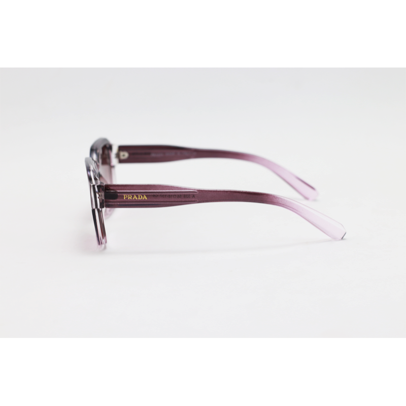 Prada - 328 - Purple Pink Gradient - Acetate - Square - Sunglasses