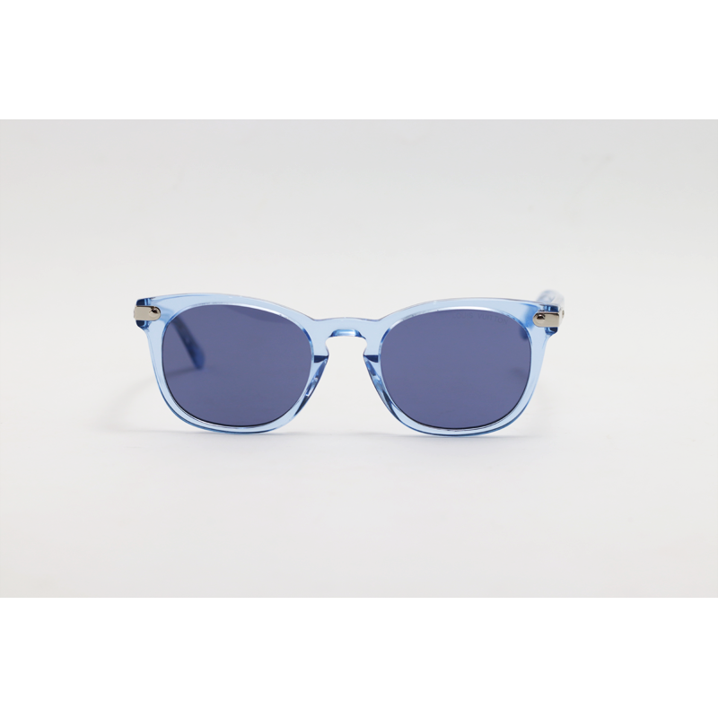 Louis Vuitton - Z1963U - Blue Translucent - Acetate - Oval - Sunglasses