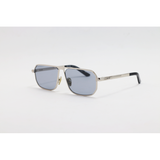 Prada - A53S - Silver Grey - Metal - Rectangle - Sunglasses