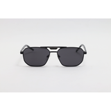 Prada - SPR58Y - Black - Metal - Rectangle - Double Bridge - Sunglasses