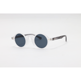 Dior – 616 – Retro – Matte Translucent Black – Acetate – Round – Sunglasses