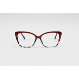 Dior - 92313 - Golden Ruby - Acetate - Metal - Blue Cut - Cat Eye - Eyewear