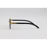 Cartier - 2808 - Wooden Golden Green Gradient - Metal - Rectangle - Rimless - Sunglasses