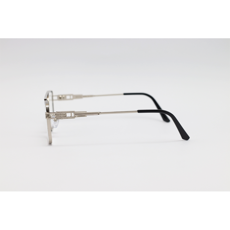 Dita - 2857 - Silver - Metal - Blue Cut - Double Bridge - Rectangle - Eyewear