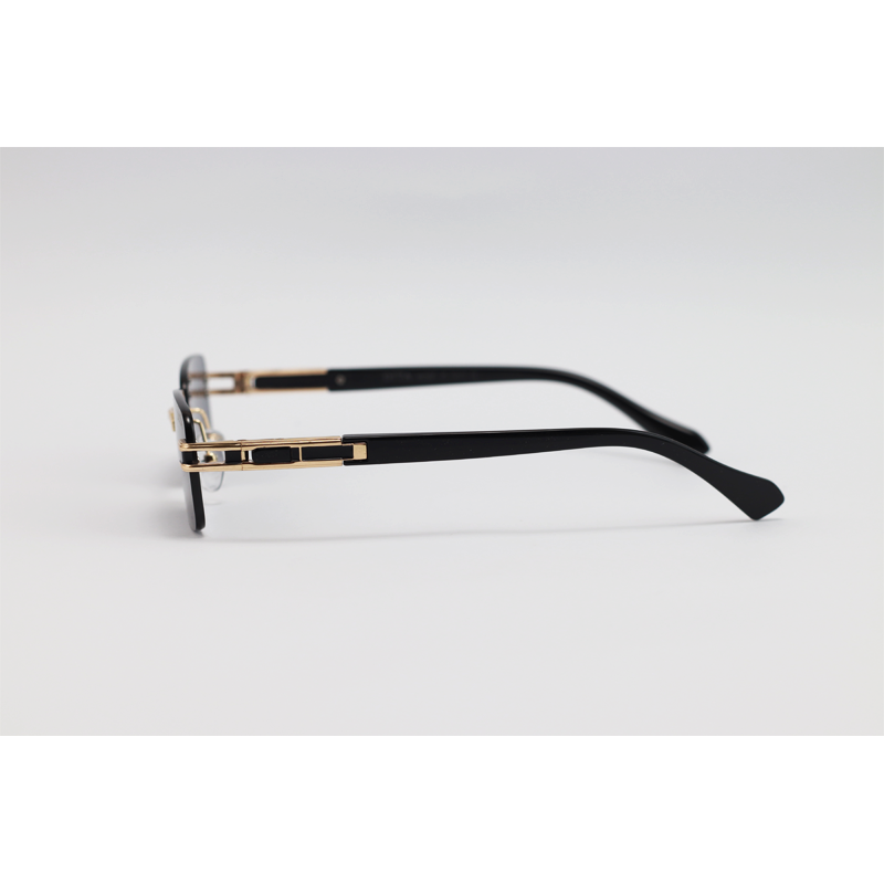 Dita - 98005 - Golden Black - Acetate - Metal - Rimless - Rectangle - Sunglasses
