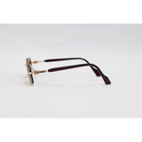 Gucci - 3012 - Golden Brown Gradient - Metal - Rimless - Rectangle - Sunglasses