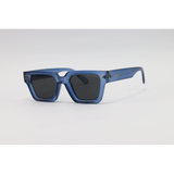 Louis Vuitton - 98170 - Matte Blue Black - Acetate - Rectangle - Sunglasses