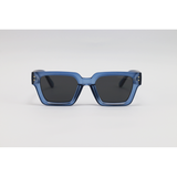 Louis Vuitton - 98170 - Matte Blue Black - Acetate - Rectangle - Sunglasses
