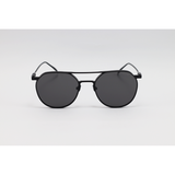 Marc Jacobs - 0424 - Black - Metal - Double Bridge - Oval - Sunglasses