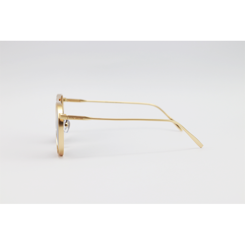 Marc Jacobs - 0424 - Golden Black - Metal - Double Bridge - Oval - Sunglasses