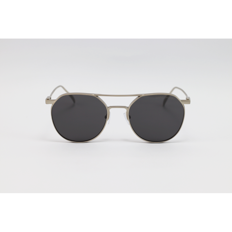Marc Jacobs - 0424 - Silver Black - Metal - Double Bridge - Oval - Sunglasses