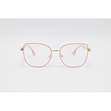 Miu Miu - 82025 - Golden Pink - Metal - Blue Cut - Cat Eye - Eyewear