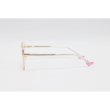 Miu Miu - 82025 - Golden Pink - Metal - Blue Cut - Cat Eye - Eyewear