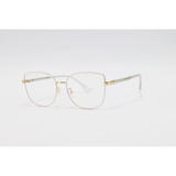 Miu Miu - 82025 - Golden White - Metal - Blue Cut - Cat Eye - Eyewear