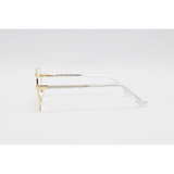 Miu Miu - 82025 - Golden White - Metal - Blue Cut - Cat Eye - Eyewear