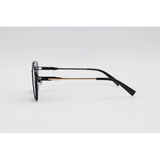 Prada - 2A804 - Black - Metal - Double Bridge - Square - Sunglasses
