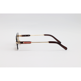 Prada - 5G74 - Golden Brown Gradient - Metal - Rimless - Rectangle - Sunglasses