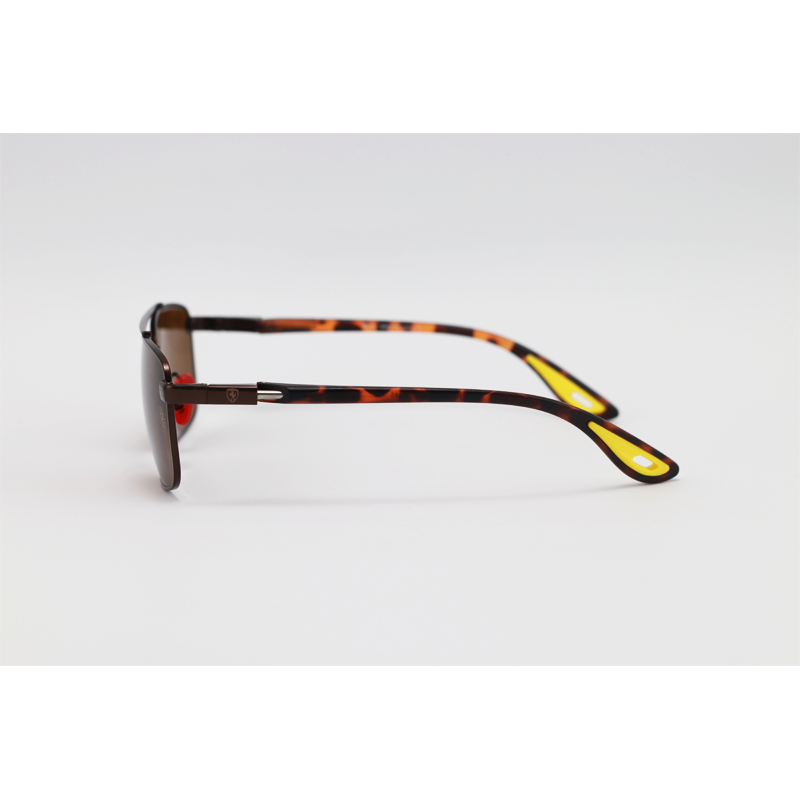 Ray Ban - 3715 - Tortoise Brown - Metal - Double Bridge - Rectangle - Sunglasses