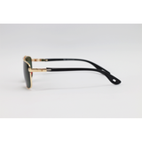 Ray Ban - 3715 - Golden Green - Metal - Double Bridge - Rectangle - Sunglasses