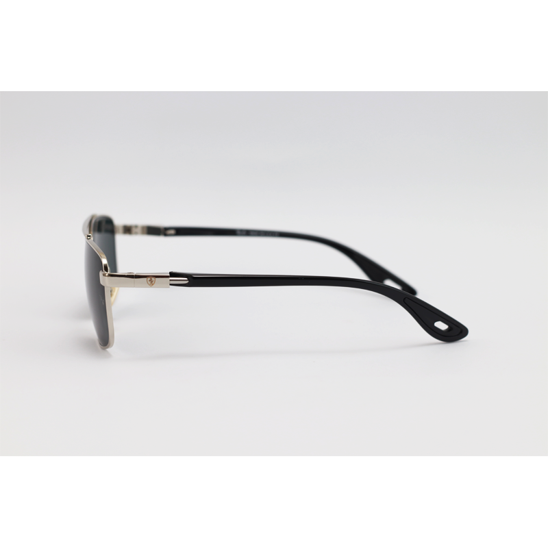 Ray Ban - 3715 - Silver Black - Metal - Double Bridge - Rectangle - Sunglasses