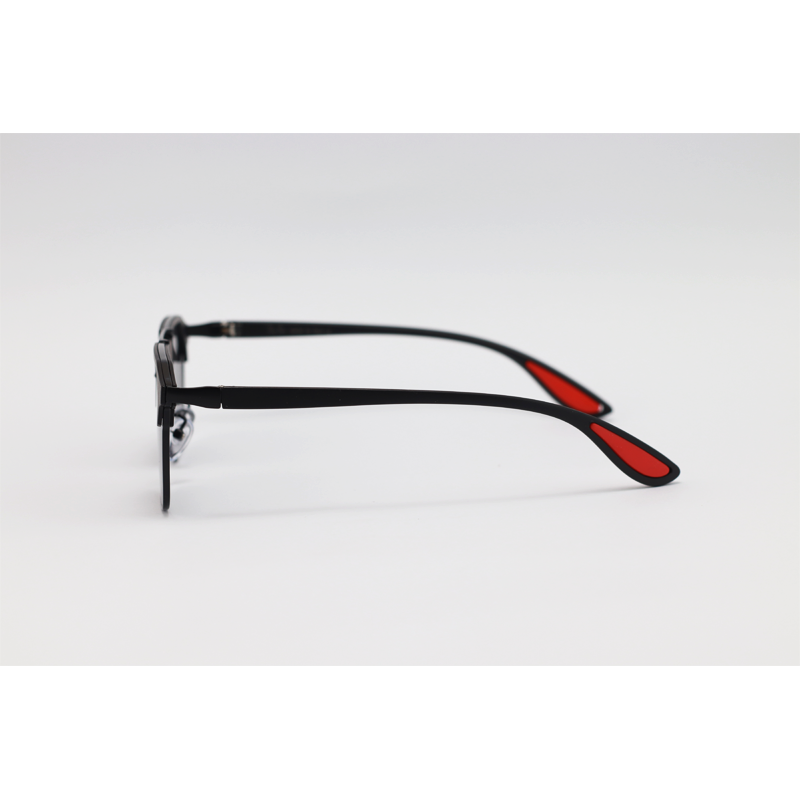 Ray Ban -  - Black - Metal - Acetate - Double Bridge - Rectangle - Sunglasses
