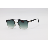 Ray Ban -  - Silver Black Green Gradient - Acetate - Metal - Double Bridge - Rectangle - Sunglasses