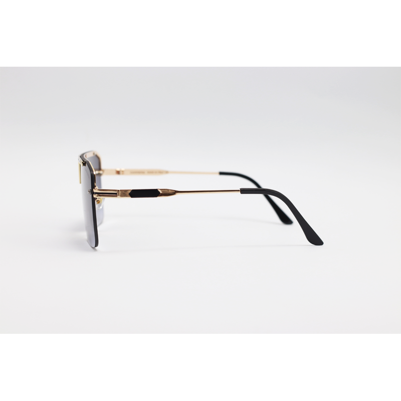 Carrera - 10076 - Golden Black Gradient - Rimless - Metal - Sunglasses