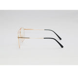 Metal - 1069 - Golden - Blue Cut- Optics - Eyewear