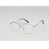 Metal - 1071 - Silver  - Blue Cut - Optics - Eye Wear