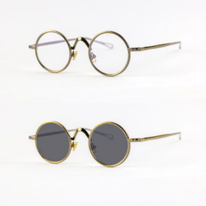 Dior – 919 – Retro – Transition - Bronze – Metal – Round – Eyewear