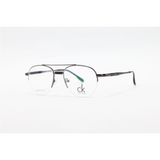 Calvin Klein - 030 - Bronze - Metal - Aviator - Half Rim - Eyewear