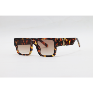 Louis Vuitton - 8433 - Tortoise Brown Gradient - Acetate - Rectangle - Sunglasses