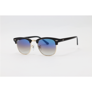 Ray Ban – 3016 – Clubmaster – Golden Black Blue Gradient - Acetate - Metal – Sunglasses