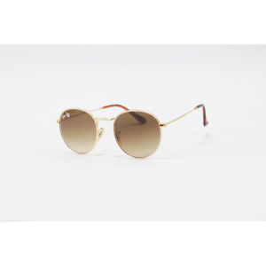 Ray Ban - 3447 - Golden Brown Gradient - Metal - Round - Sunglasses