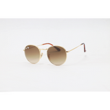 Ray Ban - 3447 - Golden Brown Gradient - Metal - Round - Sunglasses