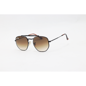 Ray Ban - 3648 - Marshall - Black Brown Gradient - Metal - Double Bridge - Sunglasses