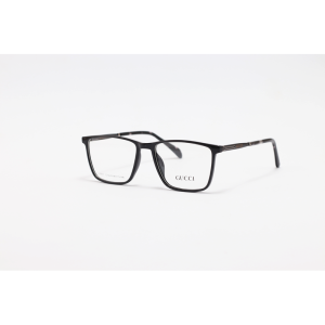 Gucci - 017 - Black - Acetate - Rectangle - Eyewear