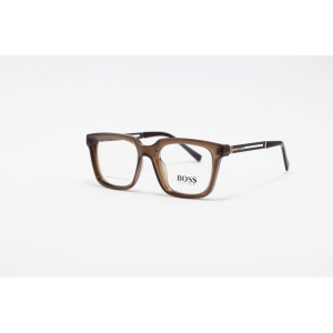 Hugo Boss - 014 - Brown Translucent - Acetate - Blue Cut - Square - Eyewear