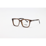 Hugo Boss - 014 - Brown Translucent - Acetate - Blue Cut - Square - Eyewear