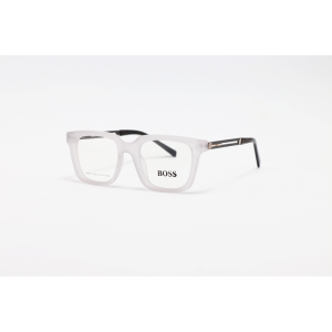 Hugo Boss - 014 - Matte Grey - Acetate - Blue Cut - Square - Eyewear
