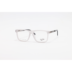 Ray Ban - 011 - Matte Grey - Acetate - Rectangle - Eyewear