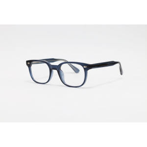 Moscot - 6228 - Blue Translucent - Acetate - Blue Cut - Rectangle - Eyewear