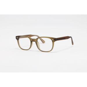 Moscot - 6228 - Brown Translucent - Acetate - Blue Cut - Rectangle - Eyewear