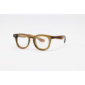 Moscot - 6248 - Brown Translucent - Acetate - Blue Cut - Oval - Eyewear