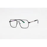 Cartier - 6319 - Gun Black - Metal - Square - Double Bridge - Eyewear