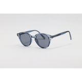 Dior - 28021 - Blue Translucent Grey - Acetate - Round - Sunglasses