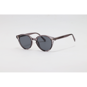 Dior - 28021 - Grey Translucent - Acetate - Round - Sunglasses