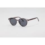Dior - 28021 - Grey Translucent - Acetate - Round - Sunglasses