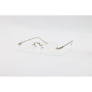 Dita - 21083 - Silver - Metal - Blue Cut - Rimless - Rectangle - Eyewear